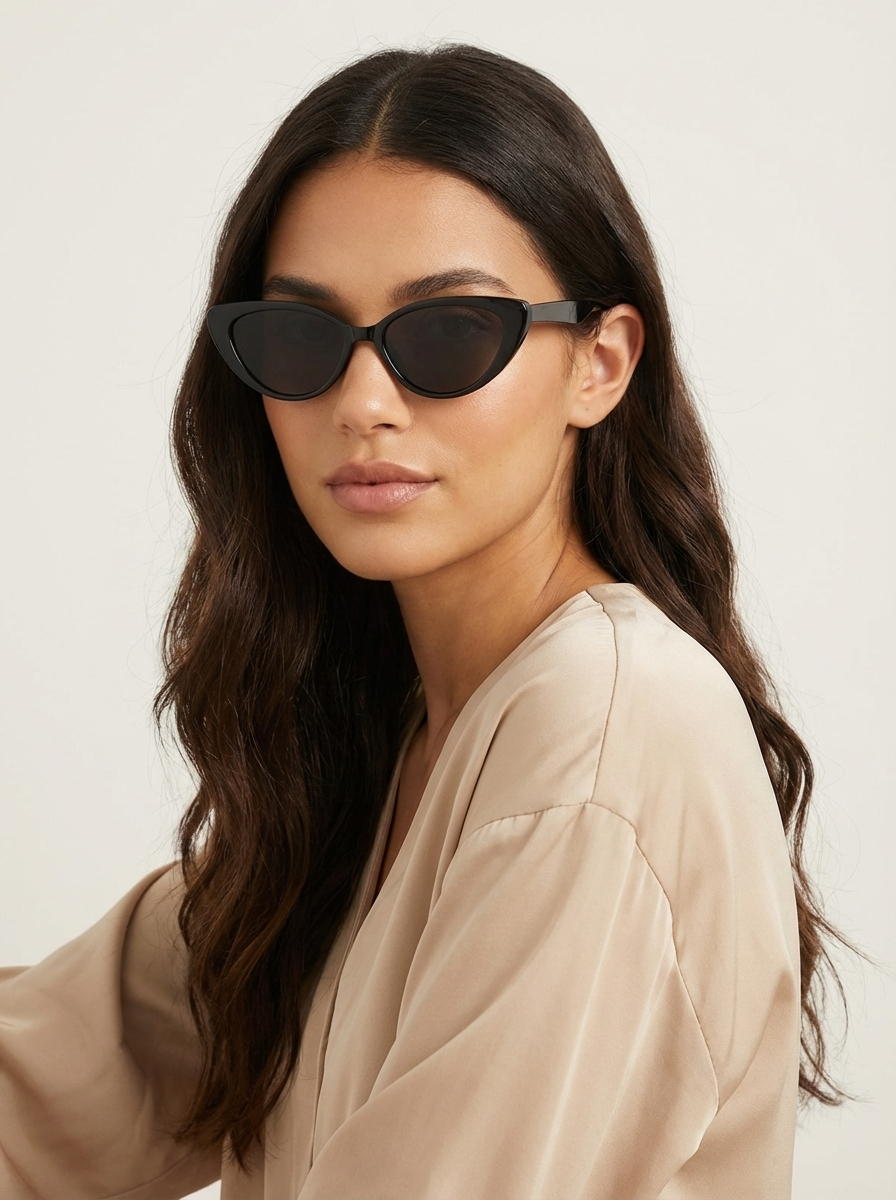 Dames Cat Eye Zonnebril – Retro Ontwerp – Veelzijdig Zomer Accessoire
