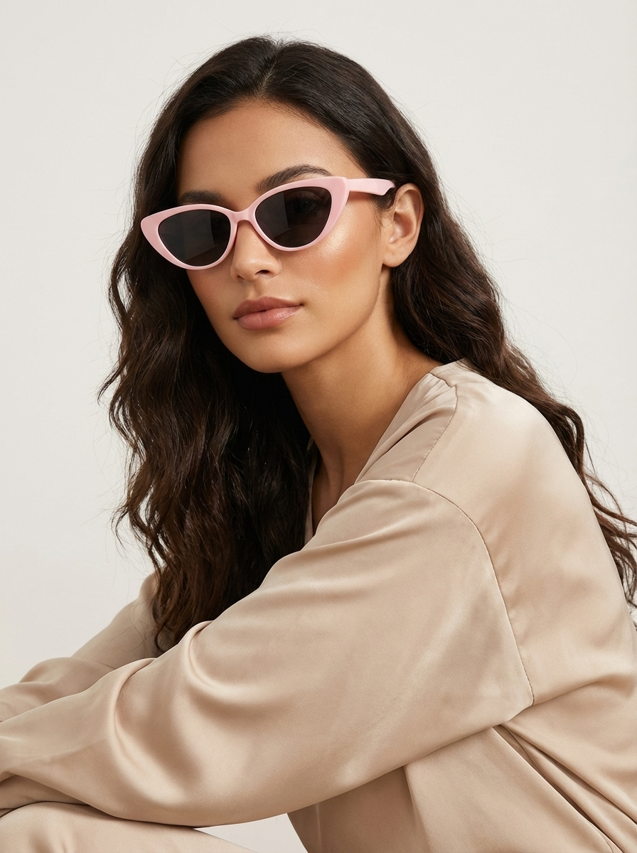 Dames Cat Eye Zonnebril – Retro Ontwerp – Veelzijdig Zomer Accessoire