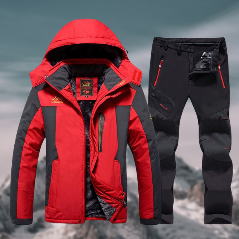 Heren Skipak – Waterdicht & Warm – Jas en Broek Voor Winter en Outdoor