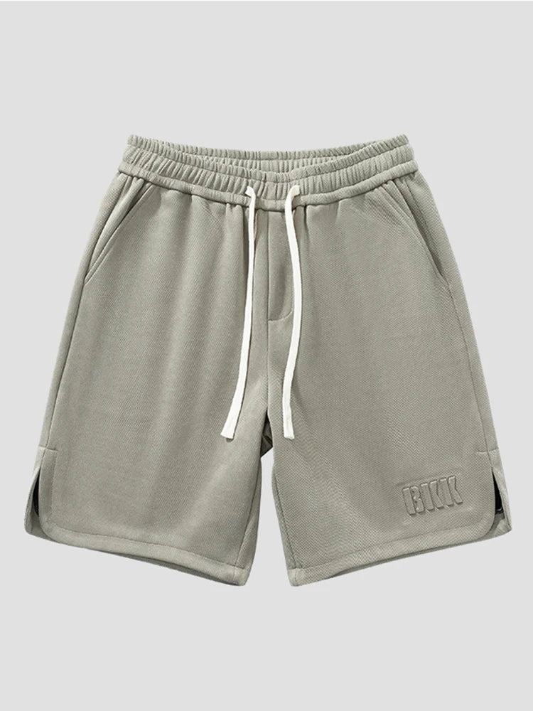 Variant image for Liam Heren Korte Broek met Elastische Taille voor Casual Zomeroutfits-3