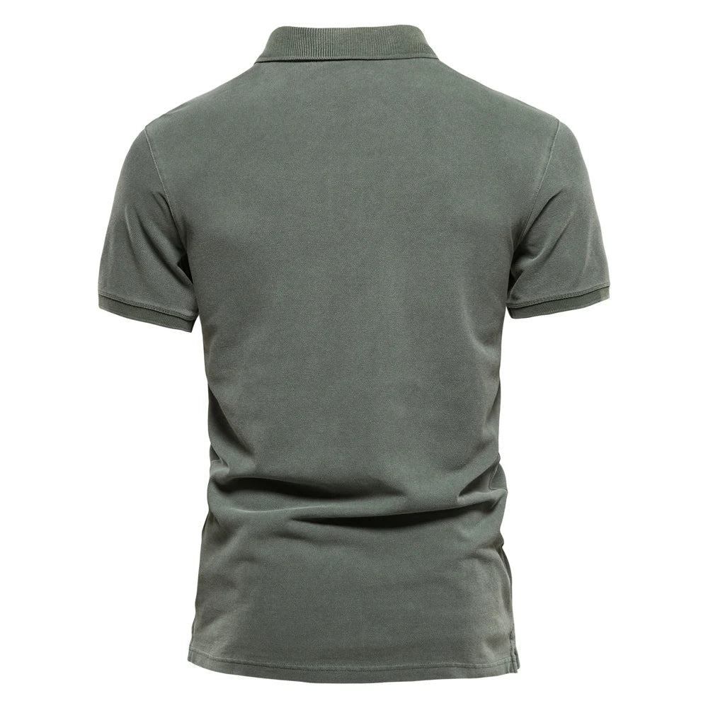 Heren polo shirt korte mouw | Casual poloshirt met tijdloze uitstraling