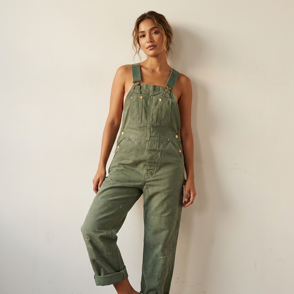 Dames Overall – Verstelbare Schouderbanden – Casual Tijdloos Ontwerp