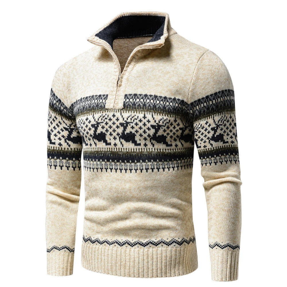 Trui Heren – Beige - beeld 3