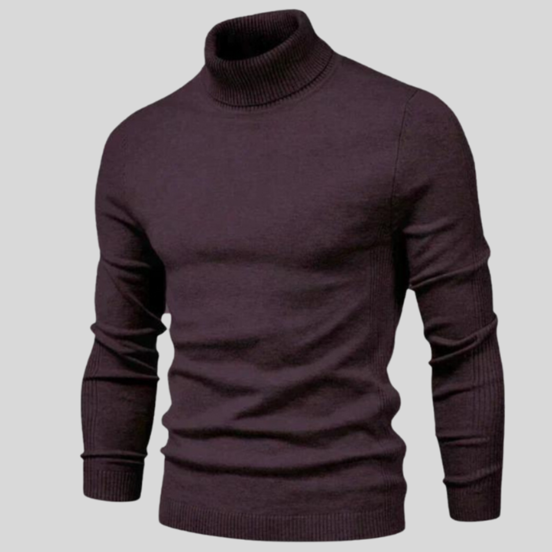 Heren Coltrui | Stijlvolle Turtleneck Sweater met Klassiek Design