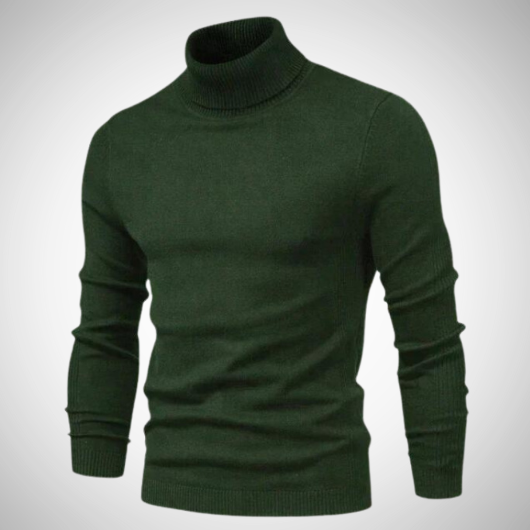 Heren Coltrui | Stijlvolle Turtleneck Sweater met Klassiek Design