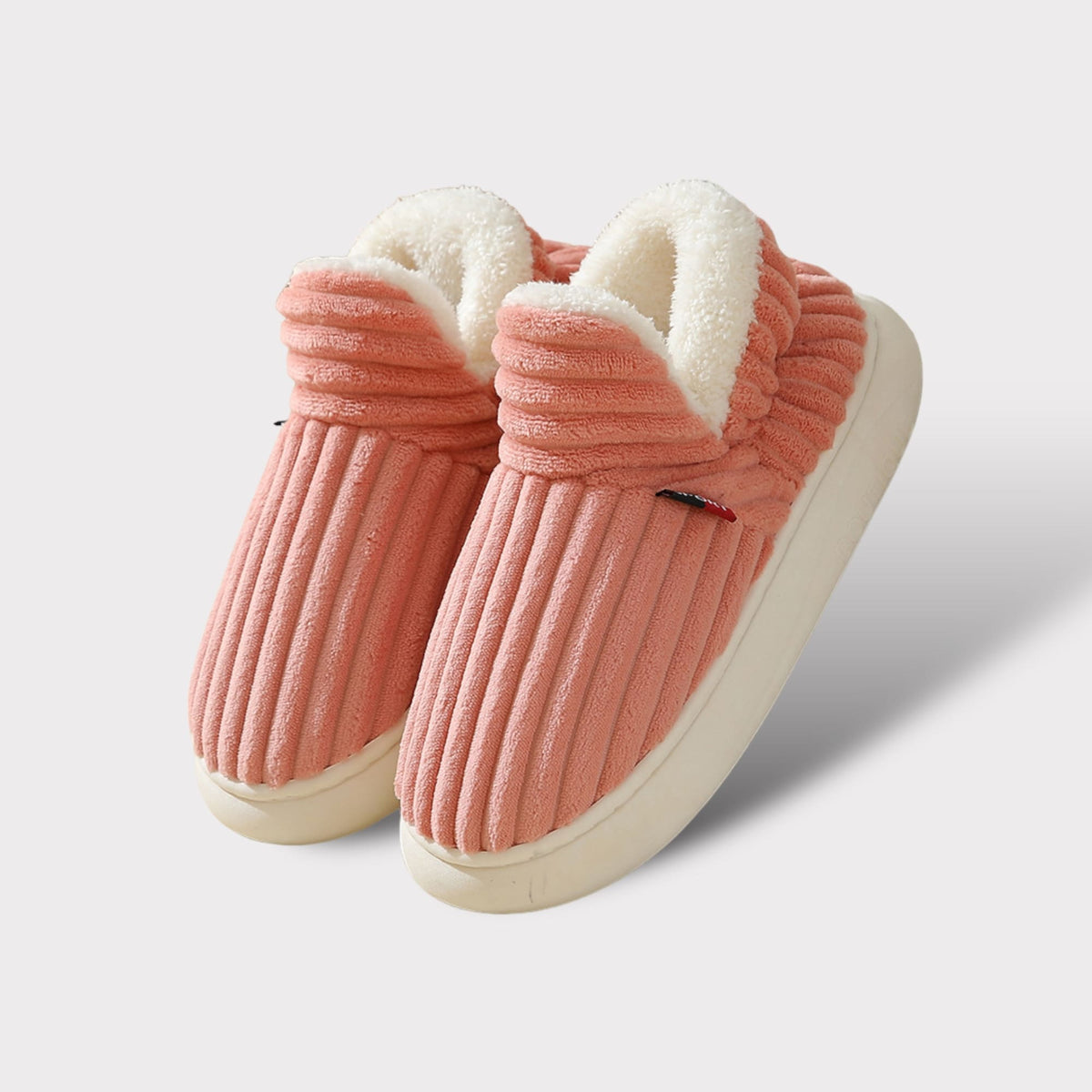 Hoge Pantoffels Dames – Roze - beeld 3