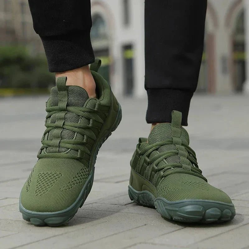 Barefoot Wandelschoenen met Brede Pasvorm – Ademend Ontwerp met Gripzool - De Mode OutletGREEN-TR35P68