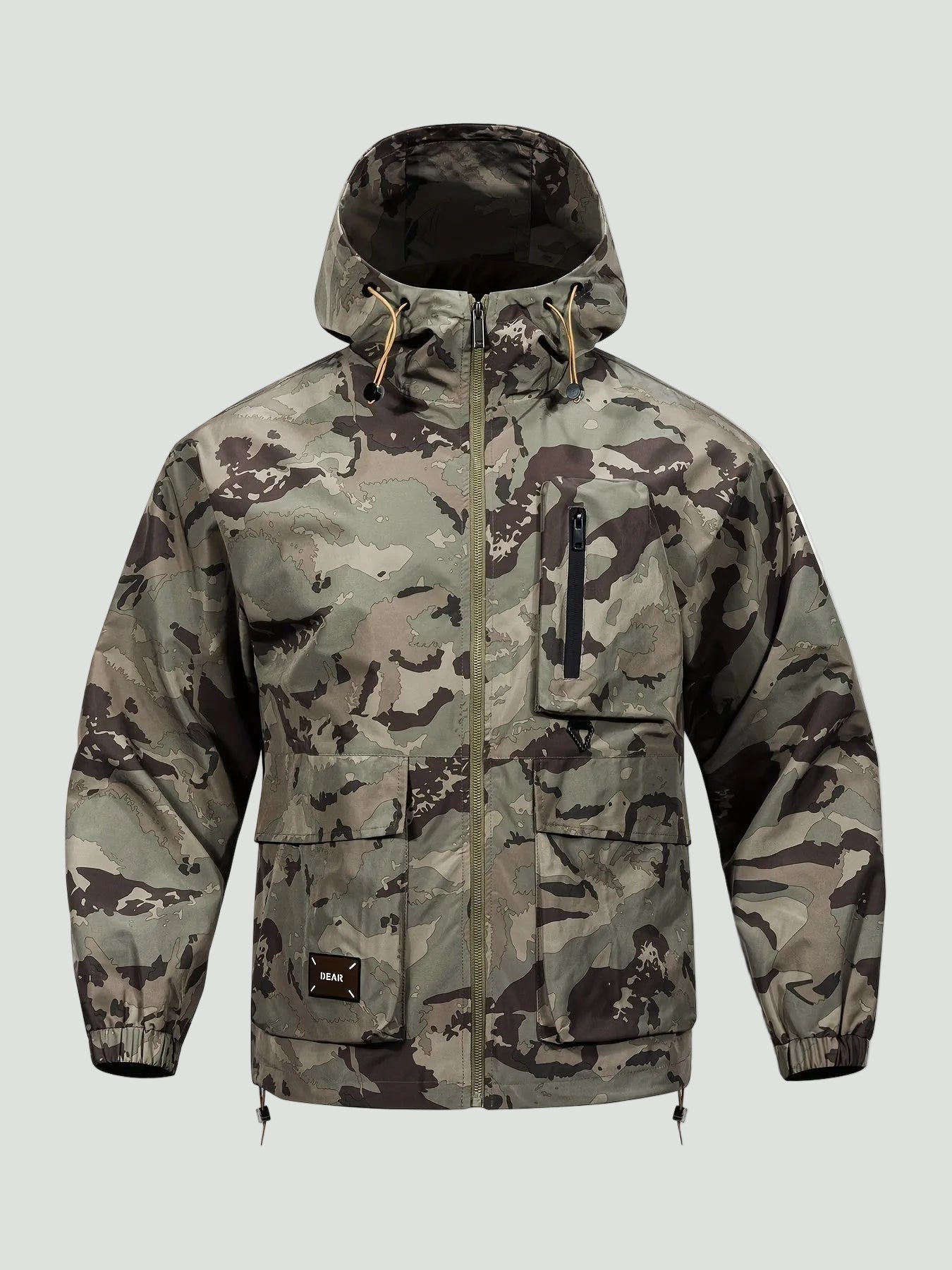 Camouflage Hooded Jacket – Utility - Geïnspireerde Jas - De Mode Outlet