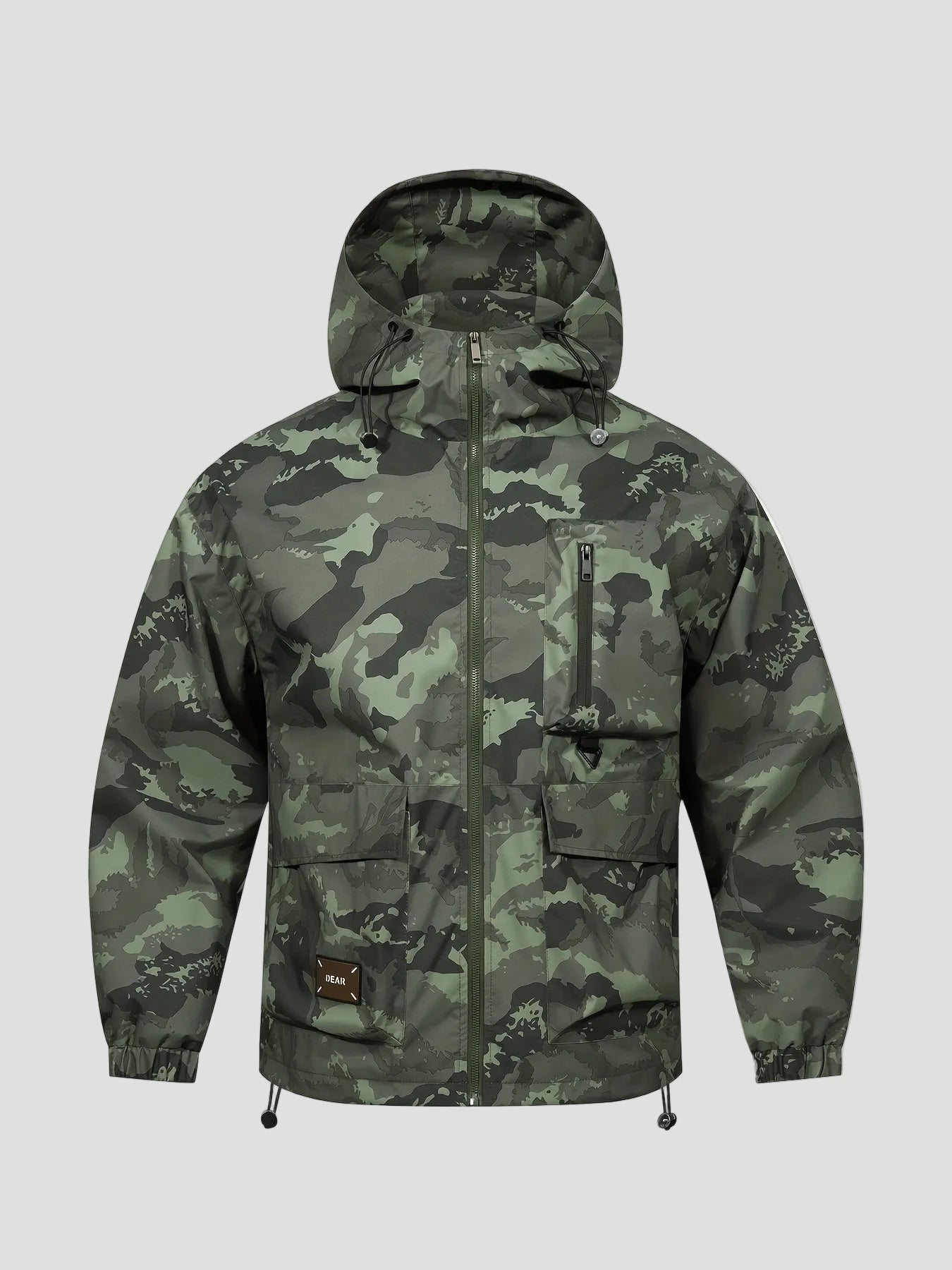 Camouflage Hooded Jacket – Utility - Geïnspireerde Jas - De Mode Outlet