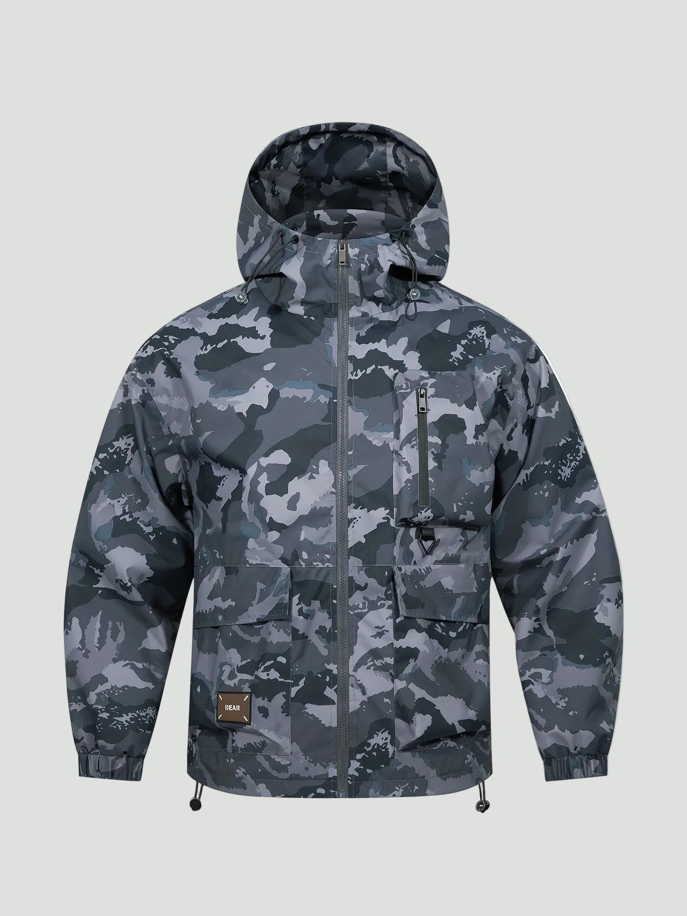 Camouflage Hooded Jacket – Utility - Geïnspireerde Jas - De Mode Outlet