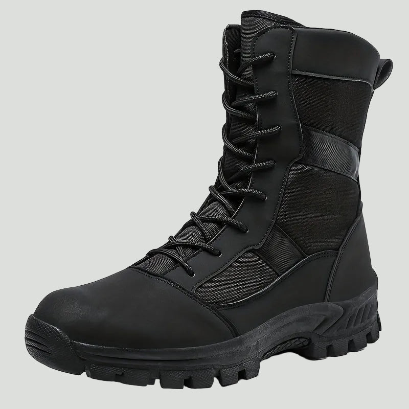 Camouflage Wandelschoenen voor Heren – Ademend High - Top Ontwerp met Vetersluiting - De Mode Outlet