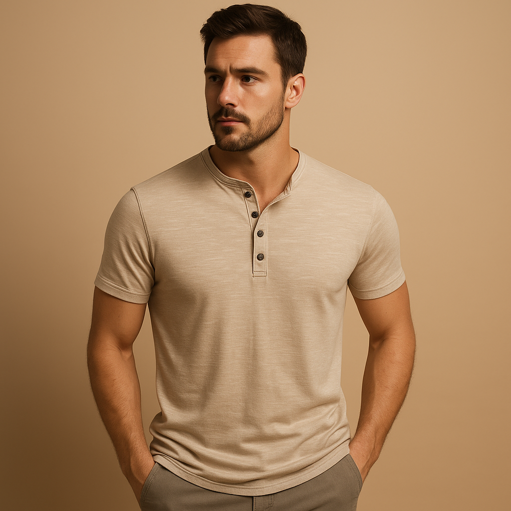 Heren T-shirt met Casual Comfort en Tijdloze Stijl