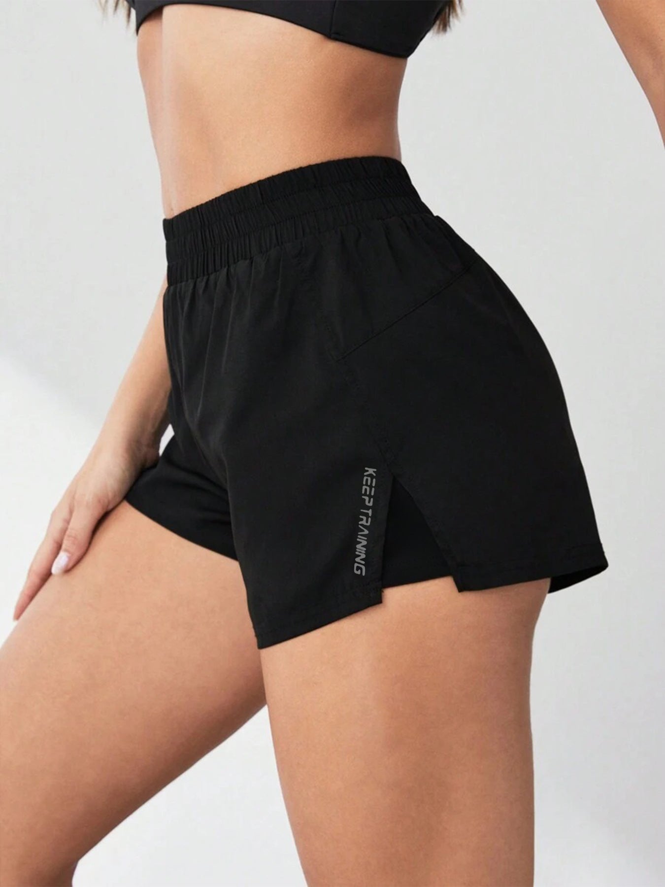 Dames 2 - in - 1 Hardloopshort | Licht, Ondersteunend & Zelfverzekerd Bewegen - De Mode OutletDWOD4-SS001019