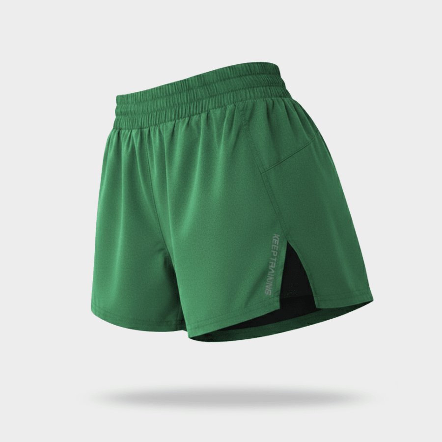 Dames 2 - in - 1 Hardloopshort | Licht, Ondersteunend & Zelfverzekerd Bewegen - De Mode OutletDWOD4-SS001043