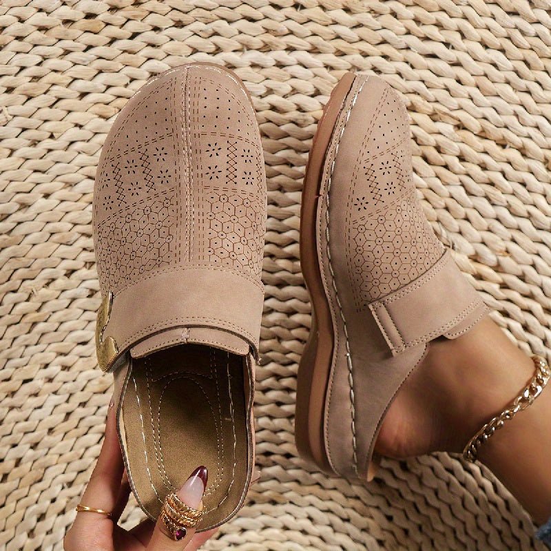 Dames Comfort Slippers met Antislip Zool en Ergonomisch Voetbed - De Mode OutletSKU_1761330851314_768