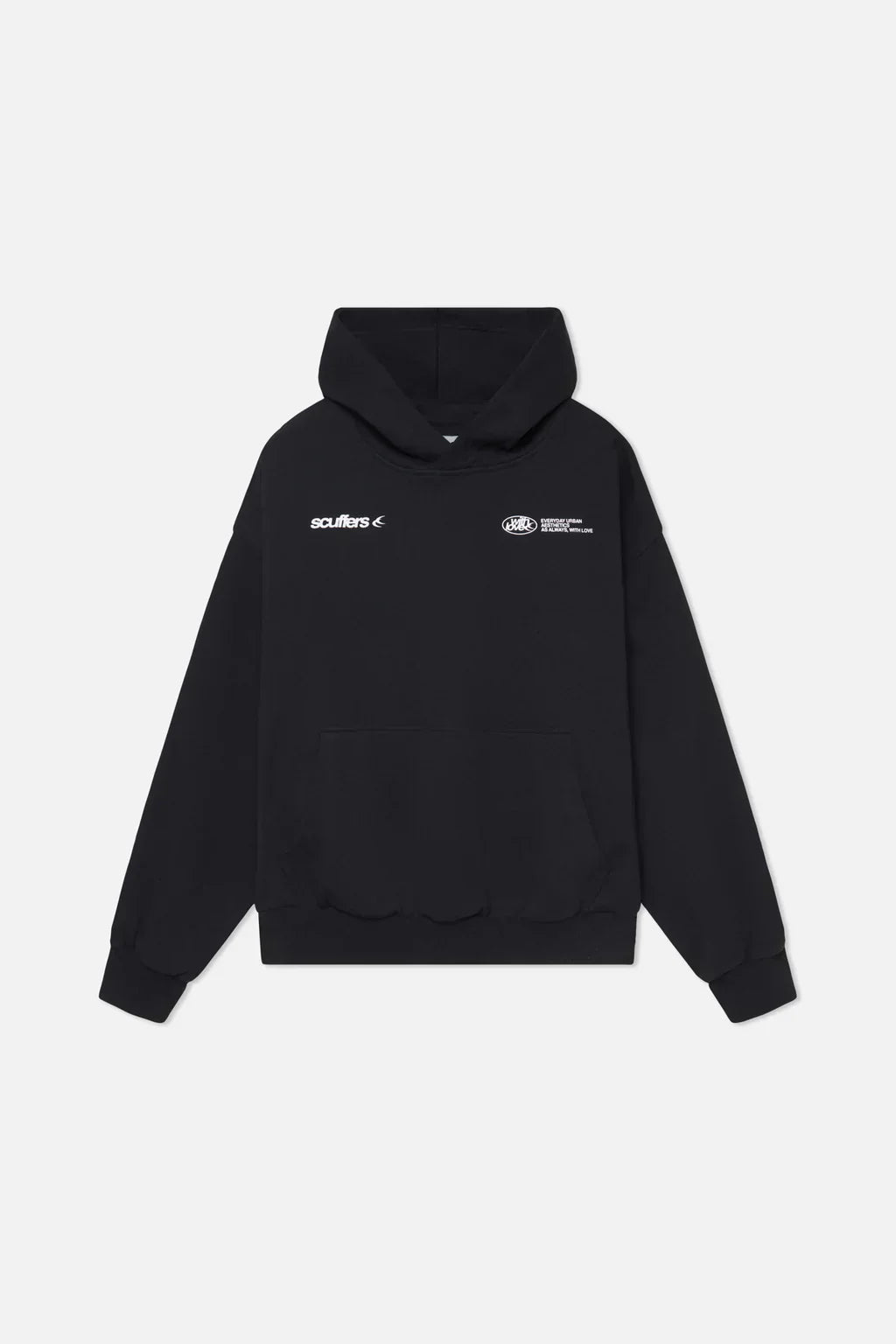 Dames Hoodie met Ontspannen Pasvorm en Minimalistisch Design - De Mode OutletDE-75160425-162801-13-12