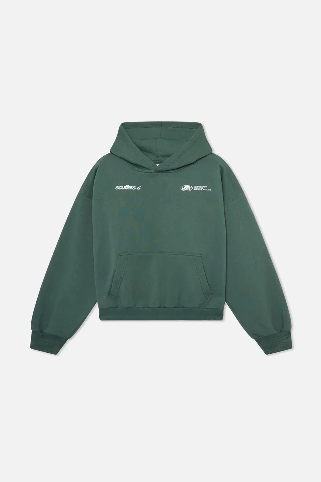 Dames Hoodie met Ontspannen Pasvorm en Minimalistisch Design - De Mode OutletDE-75160425-162801-13-2