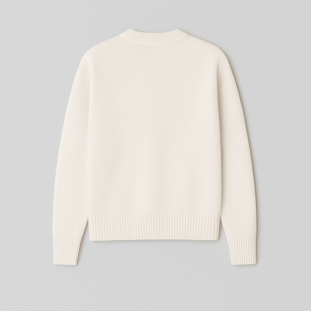 Dames Oversized Trui met Ronde Hals en Grafisch Detail - De Mode OutletDWOD9-SR001389