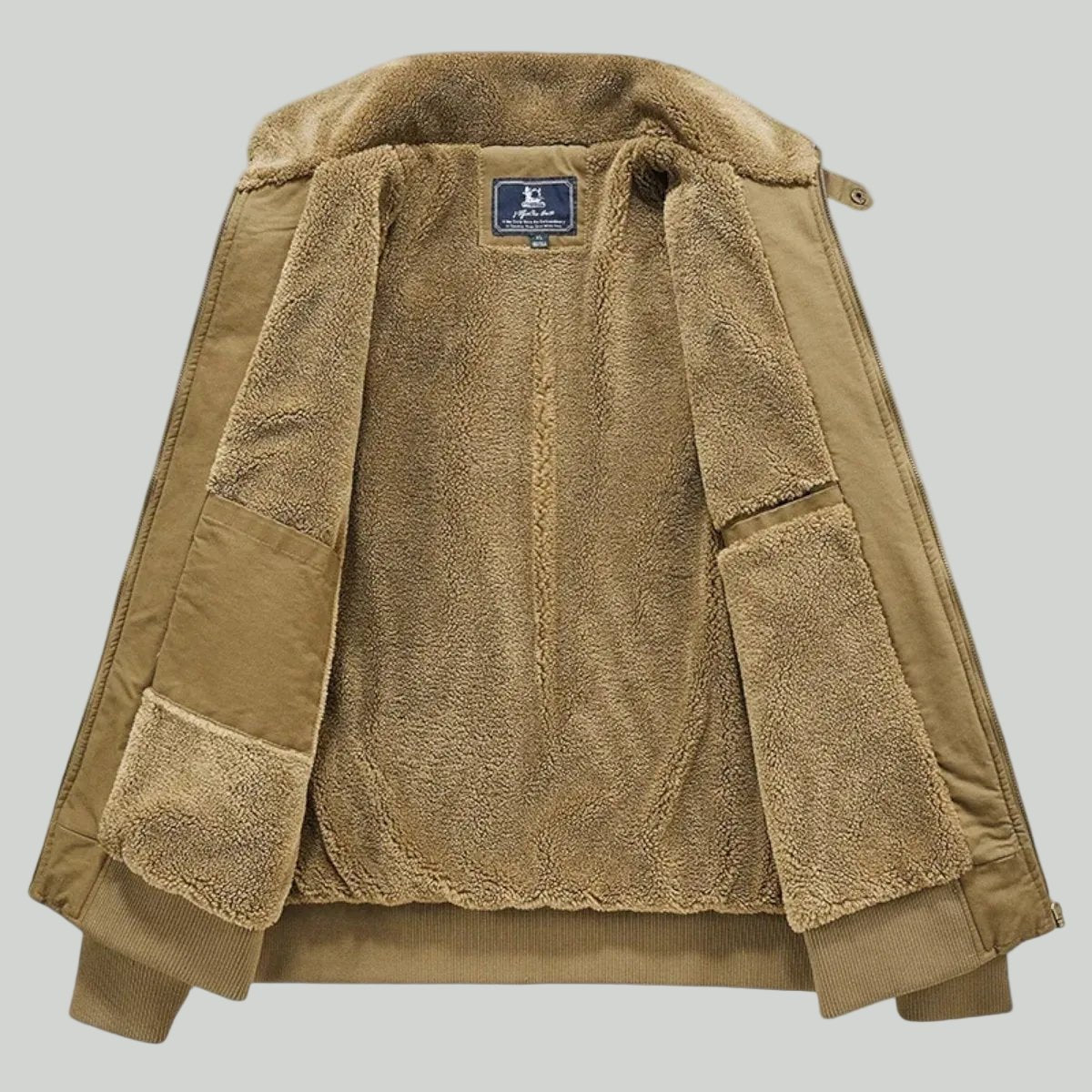 Duurzame Outdoor Jas voor Heren – Geïsoleerde Laag voor Koud Weer Gebruik - De Mode OutletBLACK-DS76L34