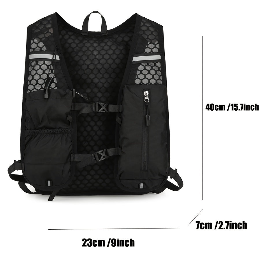 Hardloopvest – Lichtgewicht Verstelbaar – Inclusief 500 ml Soft Flask