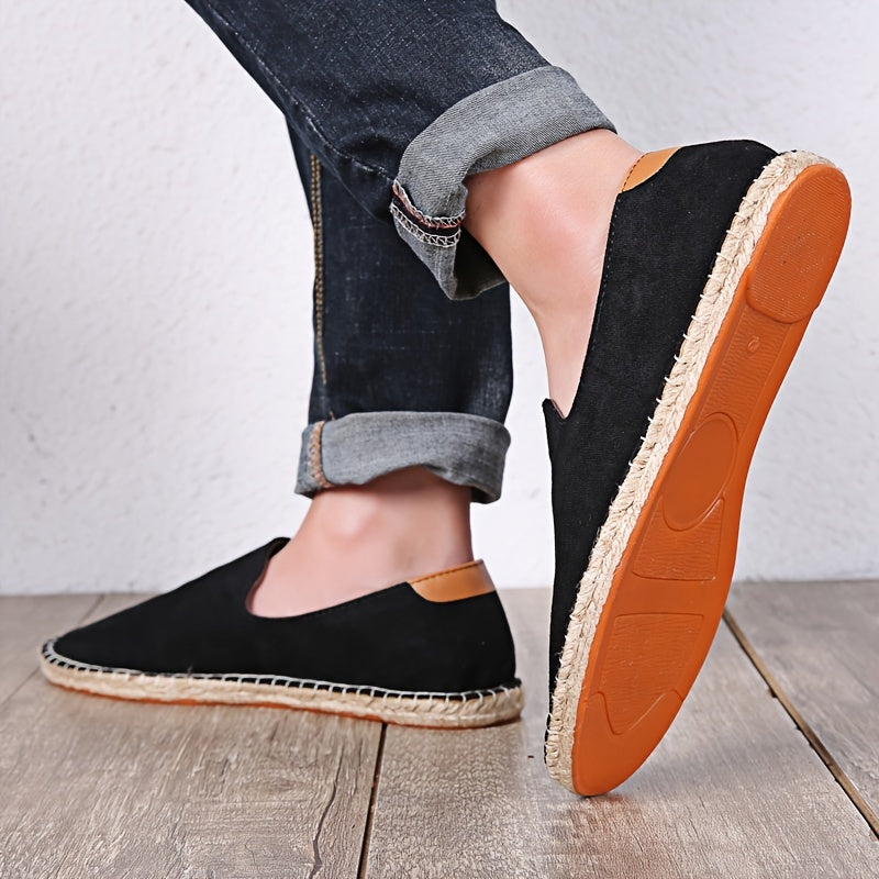 Heren Loafers – Canvas Instappers – Luchtig Zomer Casual Ontwerp