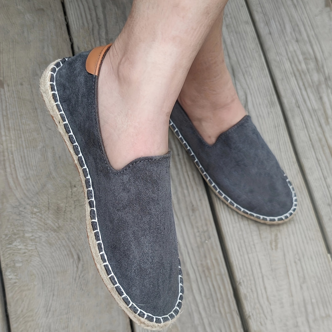 Heren Loafers – Canvas Instappers – Luchtig Zomer Casual Ontwerp