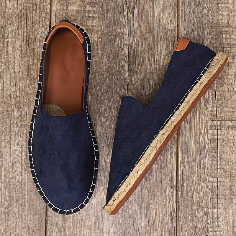 Heren Loafers – Canvas Instappers – Luchtig Zomer Casual Ontwerp