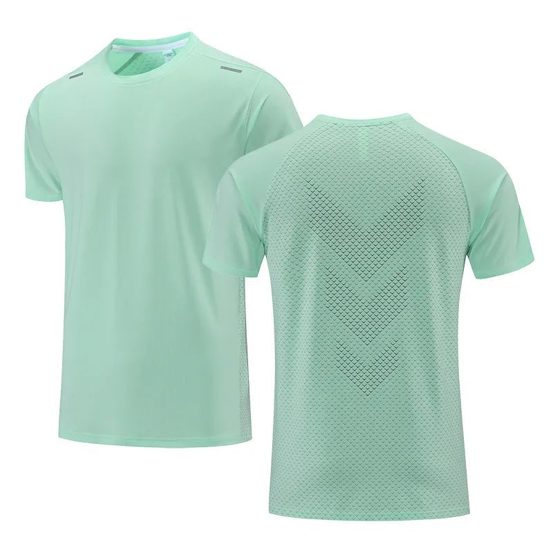 HERA | Heren Fitness T-shirt Sneldrogend Ademend Lichtgewicht Sporttop - De Mode Outlet9771528520027-;sku_a0