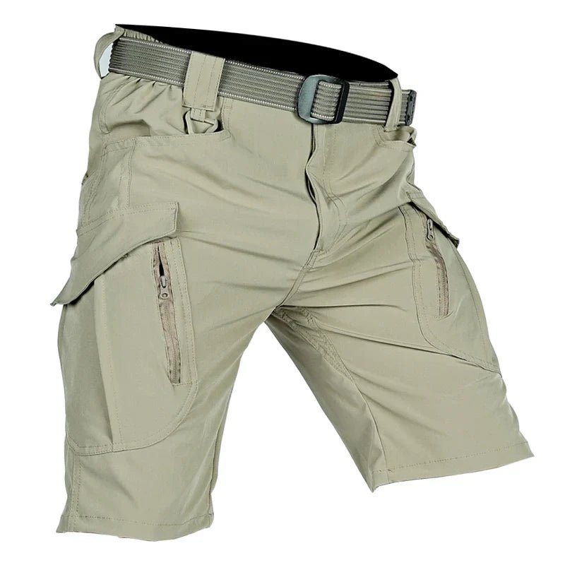 Heren Cargo Short met Meerdere Zakken en Comfortabele Pasvorm - De Mode Outlet