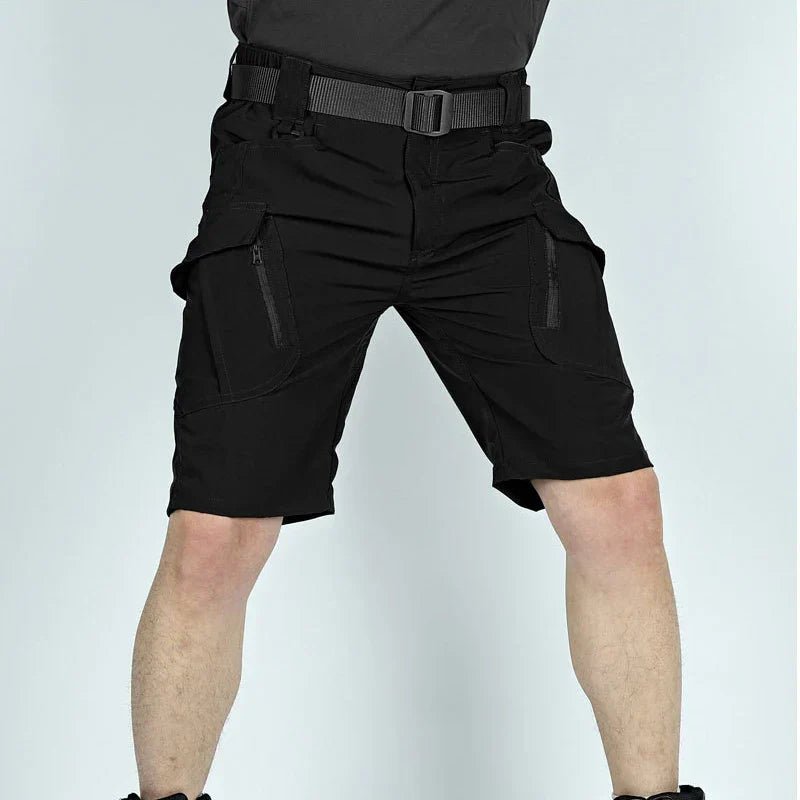 Heren Cargo Short met Meerdere Zakken en Comfortabele Pasvorm - De Mode Outlet