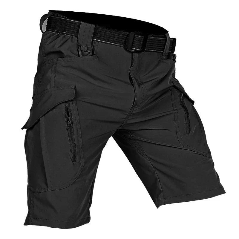Heren Cargo Short met Meerdere Zakken en Comfortabele Pasvorm - De Mode Outlet