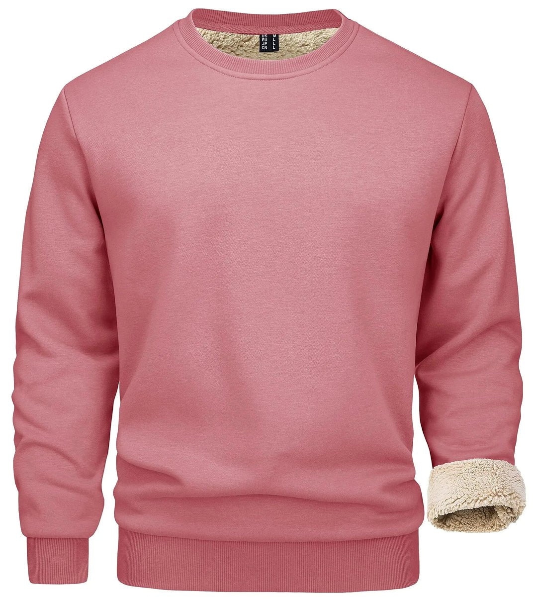 Heren Fleece Trui met Ronde Hals | Warm en comfortabel voor koude dagen - De Mode Outlet66449855219467