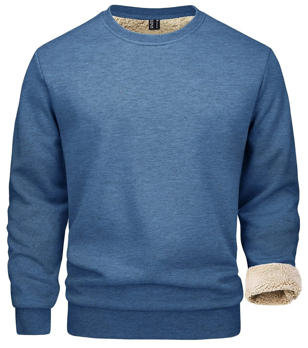 Heren Fleece Trui met Ronde Hals | Warm en comfortabel voor koude dagen - De Mode Outlet96449854026251