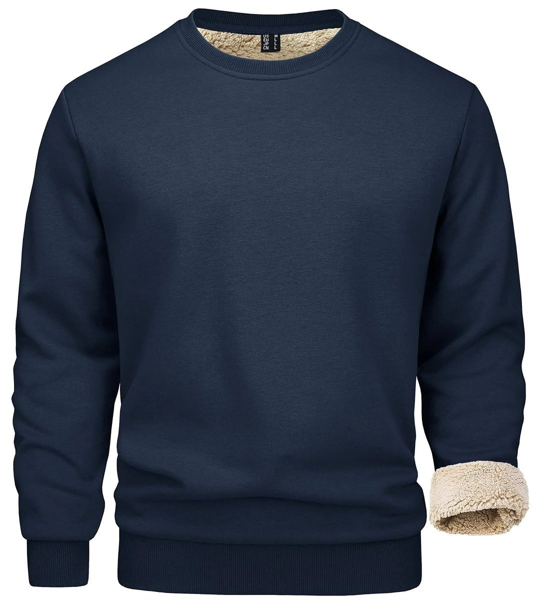 Heren Fleece Trui met Ronde Hals | Warm en comfortabel voor koude dagen - De Mode Outlet66449841639819