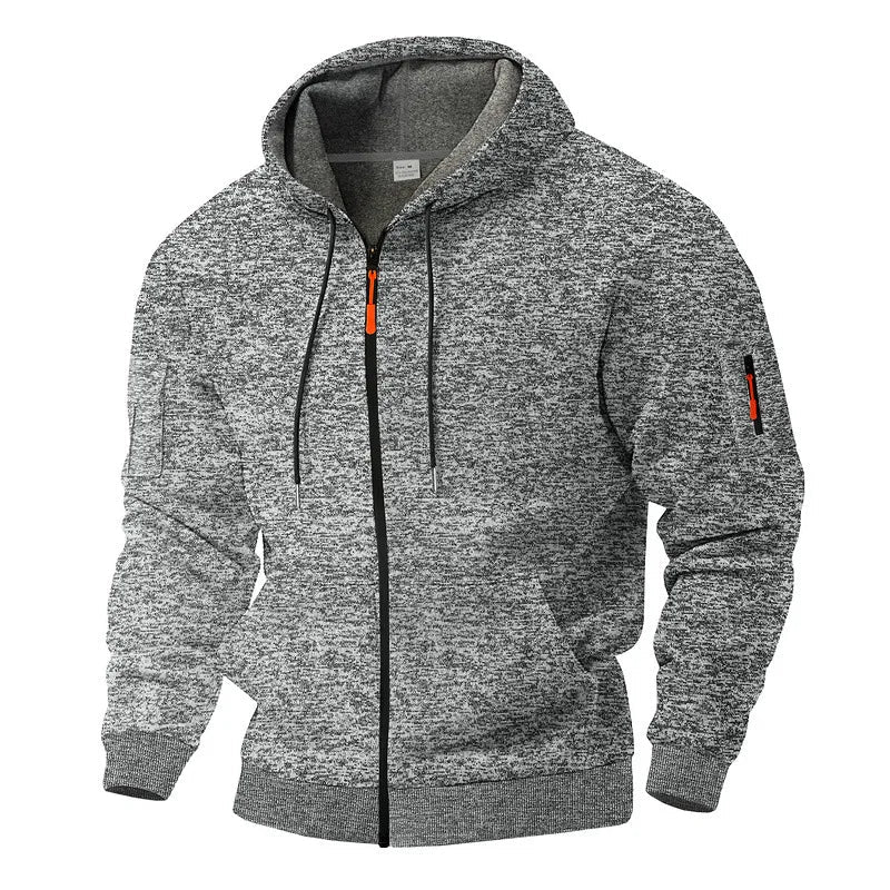 Heren Fleece Vest met Rits | Regular Fit voor Dagelijks Gebruik - De Mode Outlet