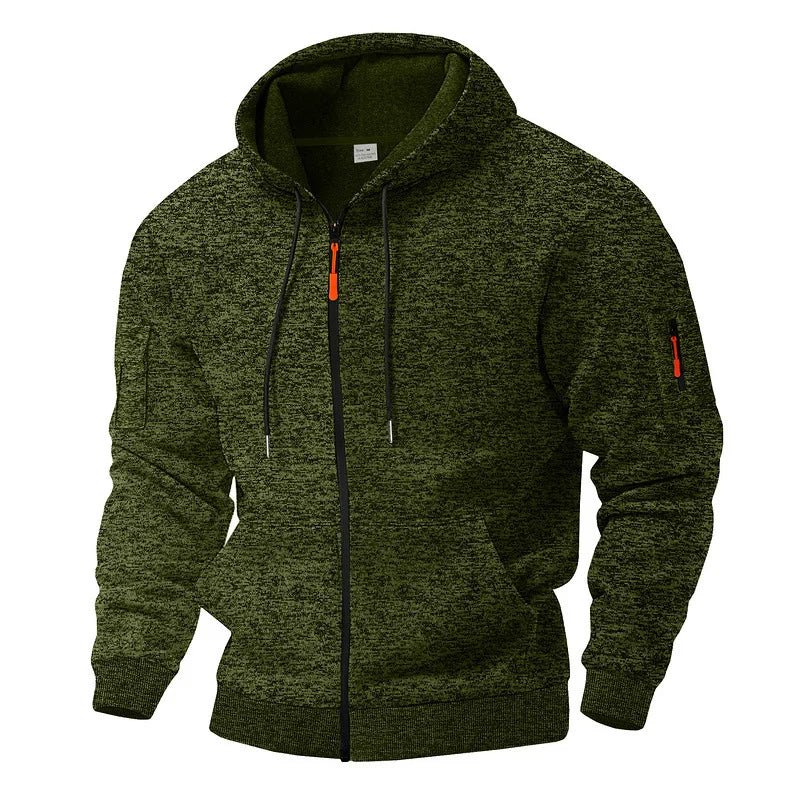 Heren Fleece Vest met Rits | Regular Fit voor Dagelijks Gebruik - De Mode Outlet