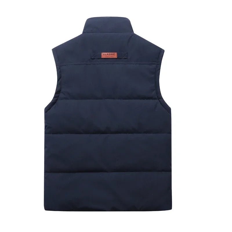 Heren Gevoerde Bodywarmer met Ritssluiting en Comfortabele Pasvorm - De Mode Outlet59568244156521