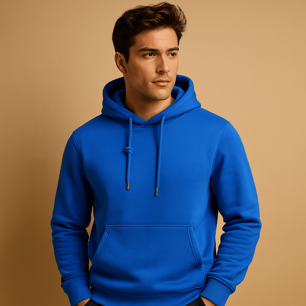 Heren hoodie met capuchon | Comfortabele pasvorm voor dagelijks gebruik - De Mode Outlet