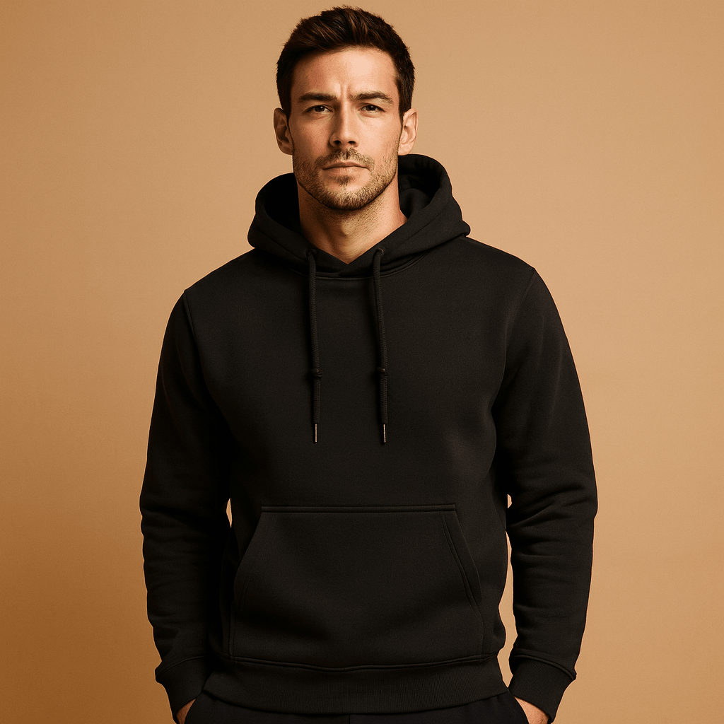 Heren hoodie met capuchon | Comfortabele pasvorm voor dagelijks gebruik - De Mode Outlet