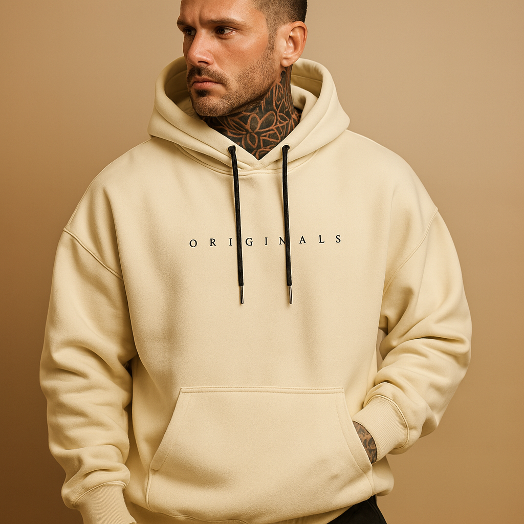 Heren hoodie met capuchon | Moderne pasvorm en comfortabele look