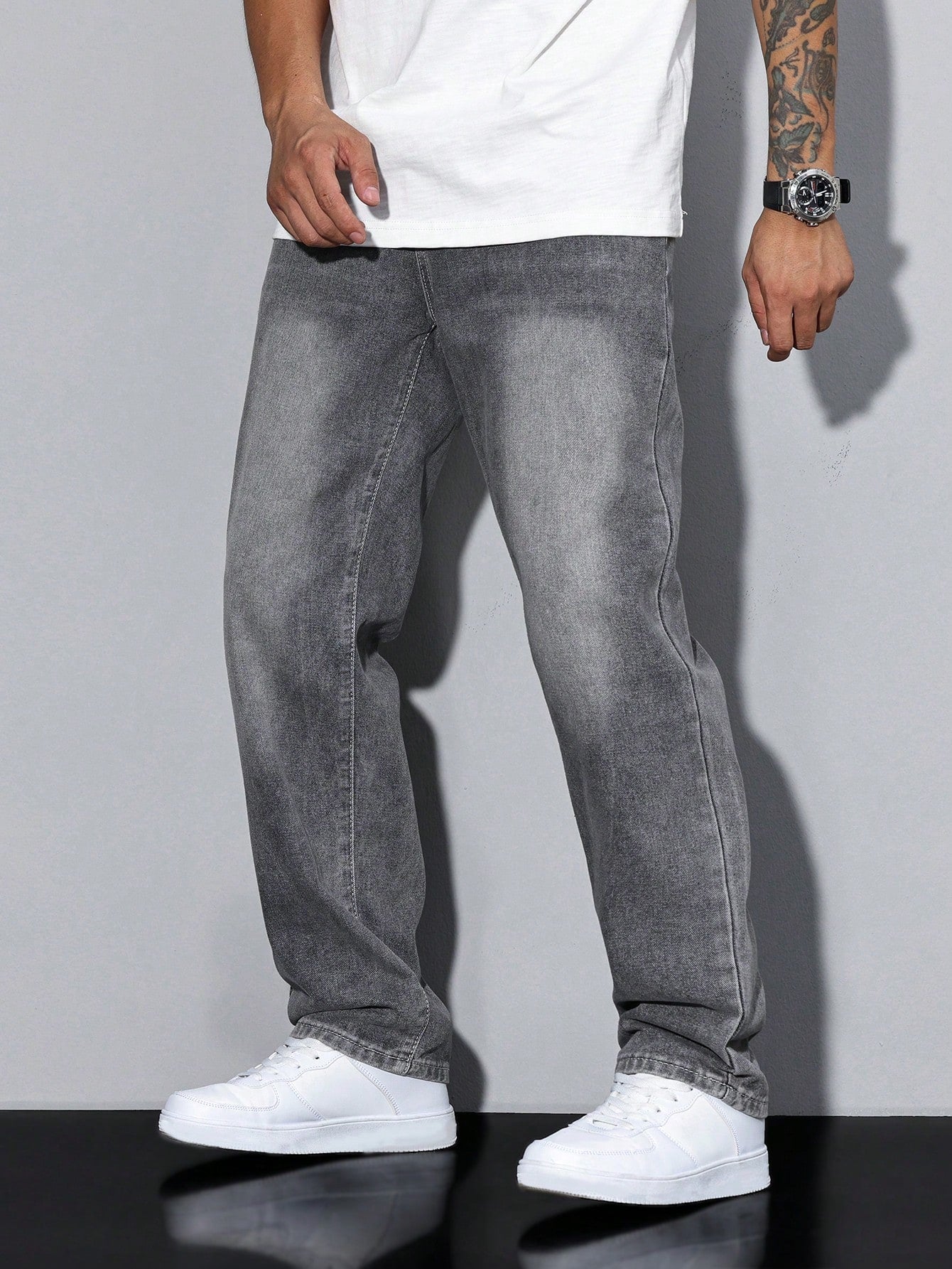 Heren jeans | Losse baggy fit met moderne en casual uitstraling - De Mode Outlet7652934516822-Kleur 1/XS