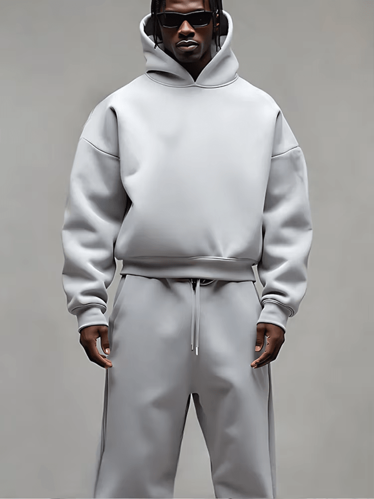 Heren Joggingpak Set | Casual Loungewear met Relaxte Pasvorm - De Mode Outlet