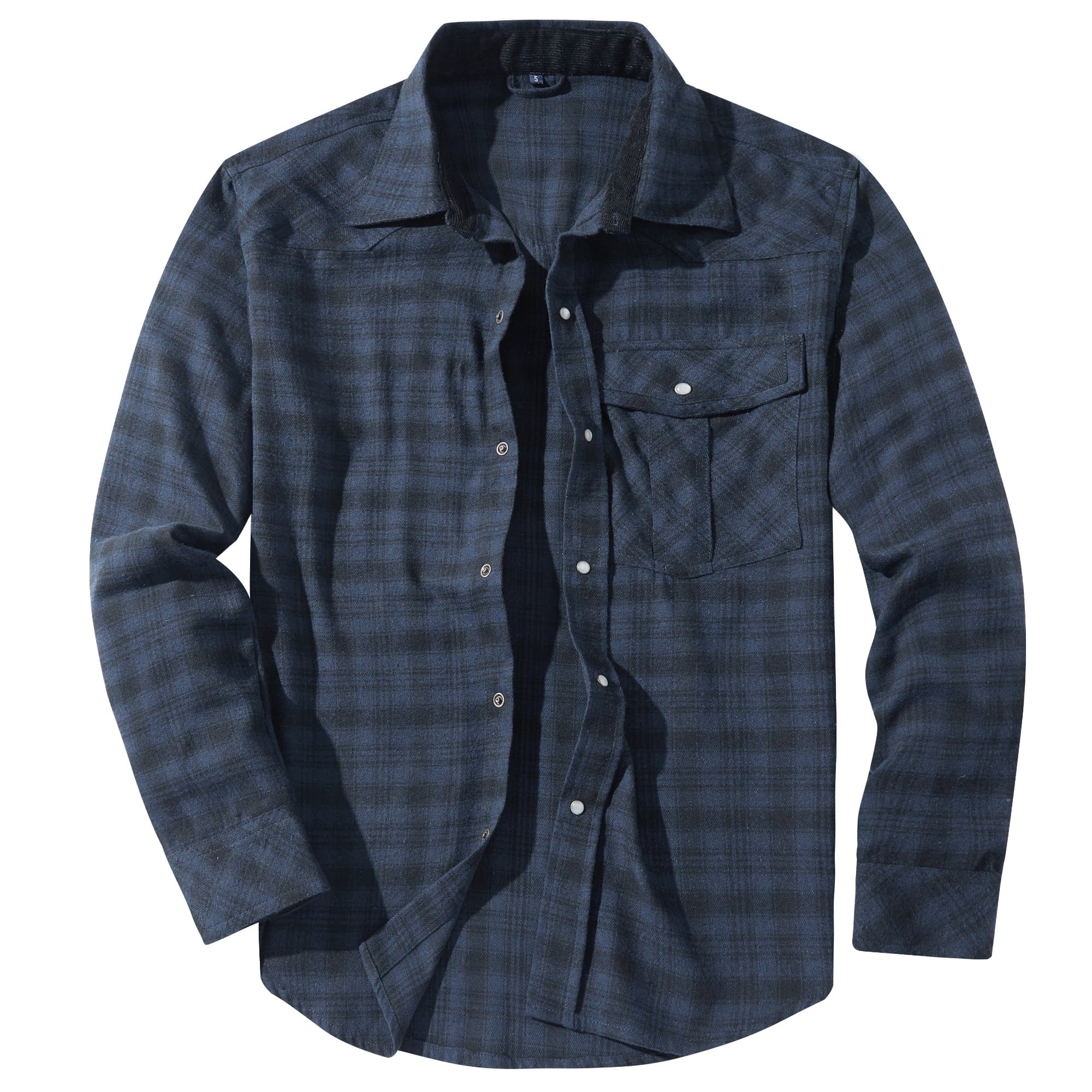 Heren overhemd met flanellen uitstraling | Warm en casual ontwerp - De Mode OutletDMED2-QZ033021