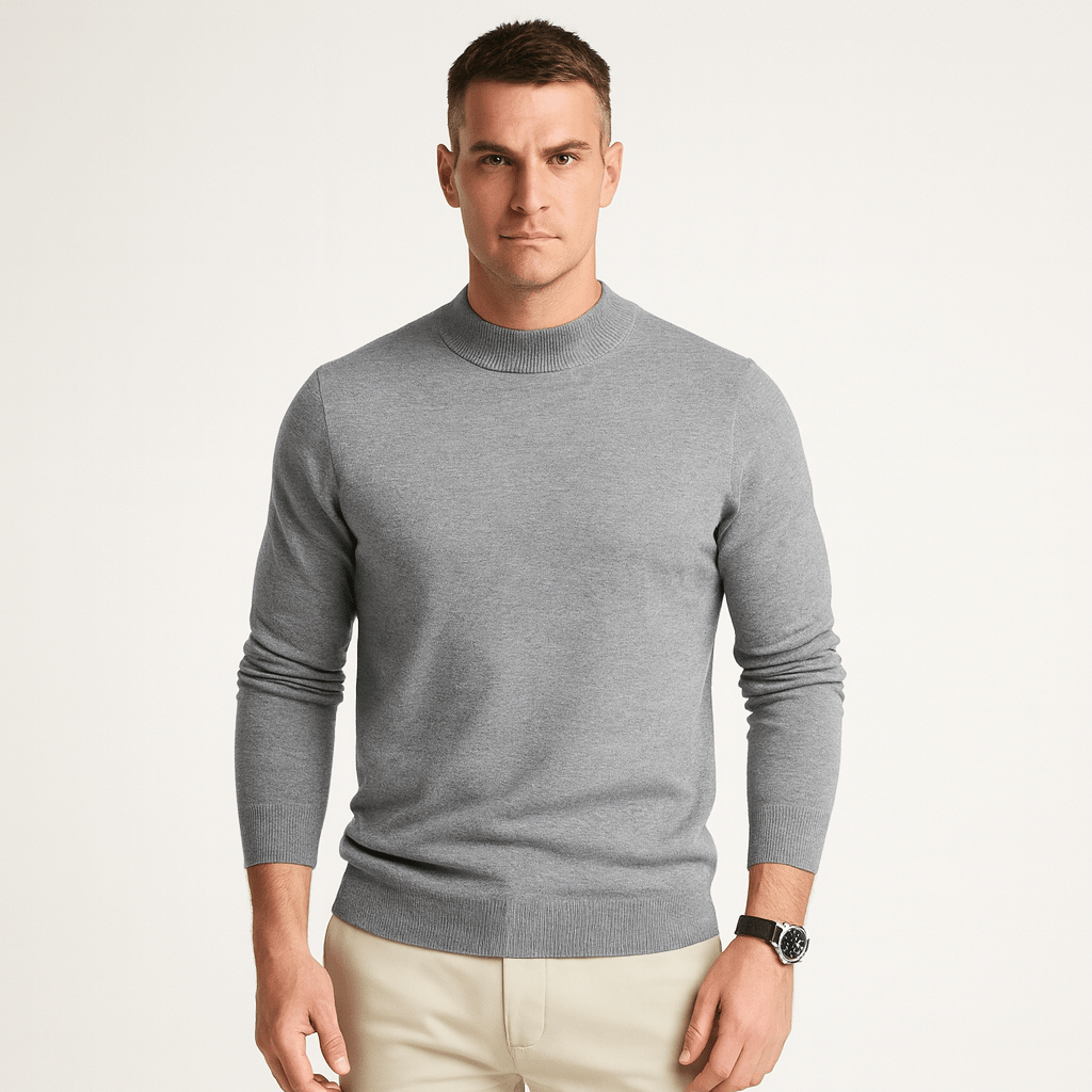 Heren Pullover met Zachte Stof en Regular Fit - De Mode OutletSKU_1762282956812_765