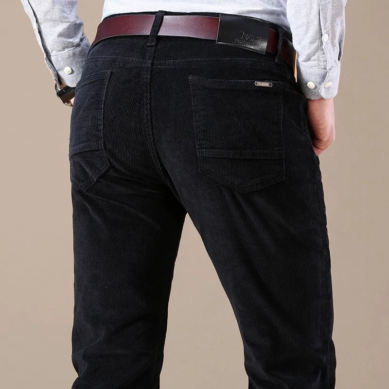 Heren Ribbroek | Elastische Taille met Casual Look - De Mode OutletZu1759925446495950288