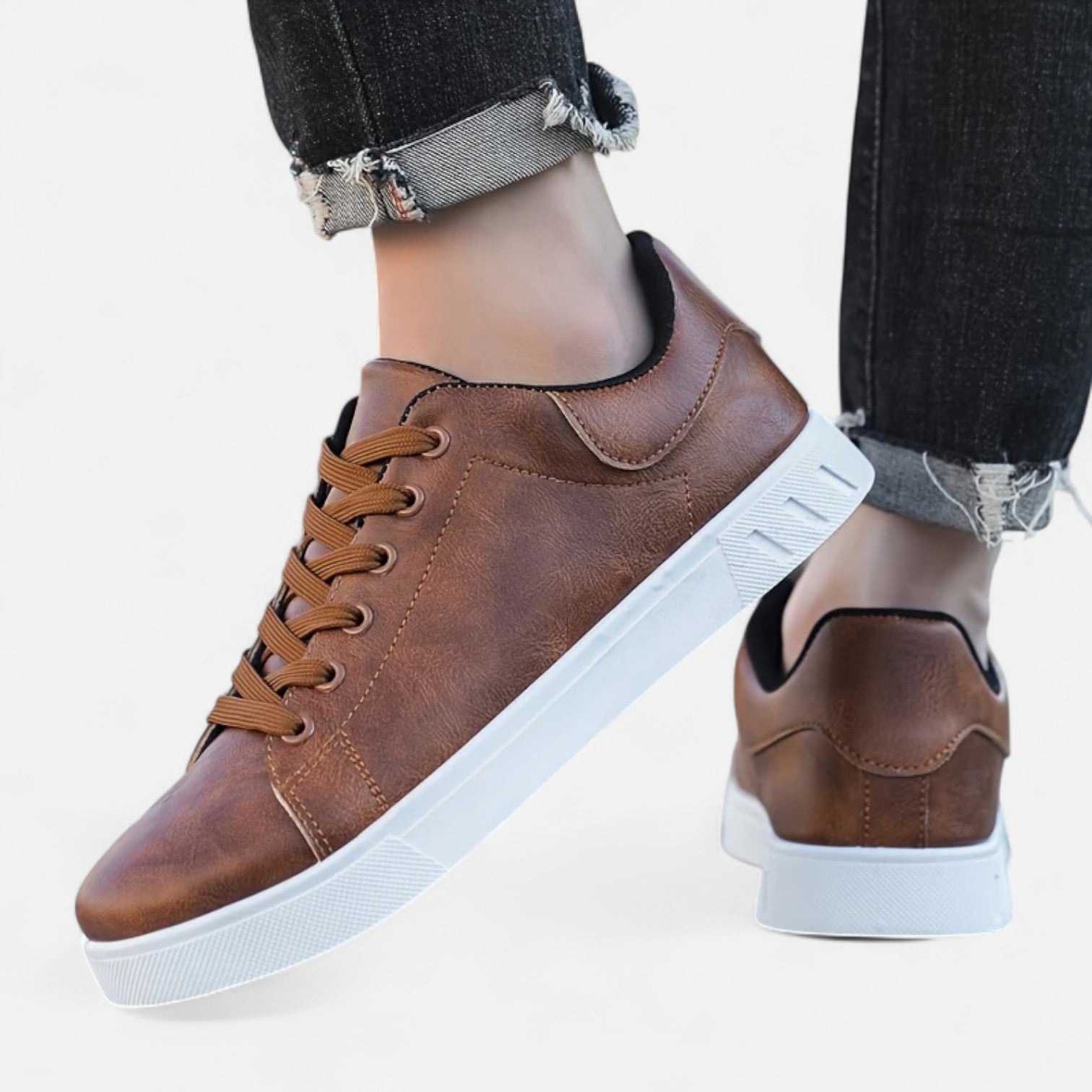 Heren Sneakers | Stijlvolle Business - Casual Look & Dagelijks Comfort - De Mode Outlet