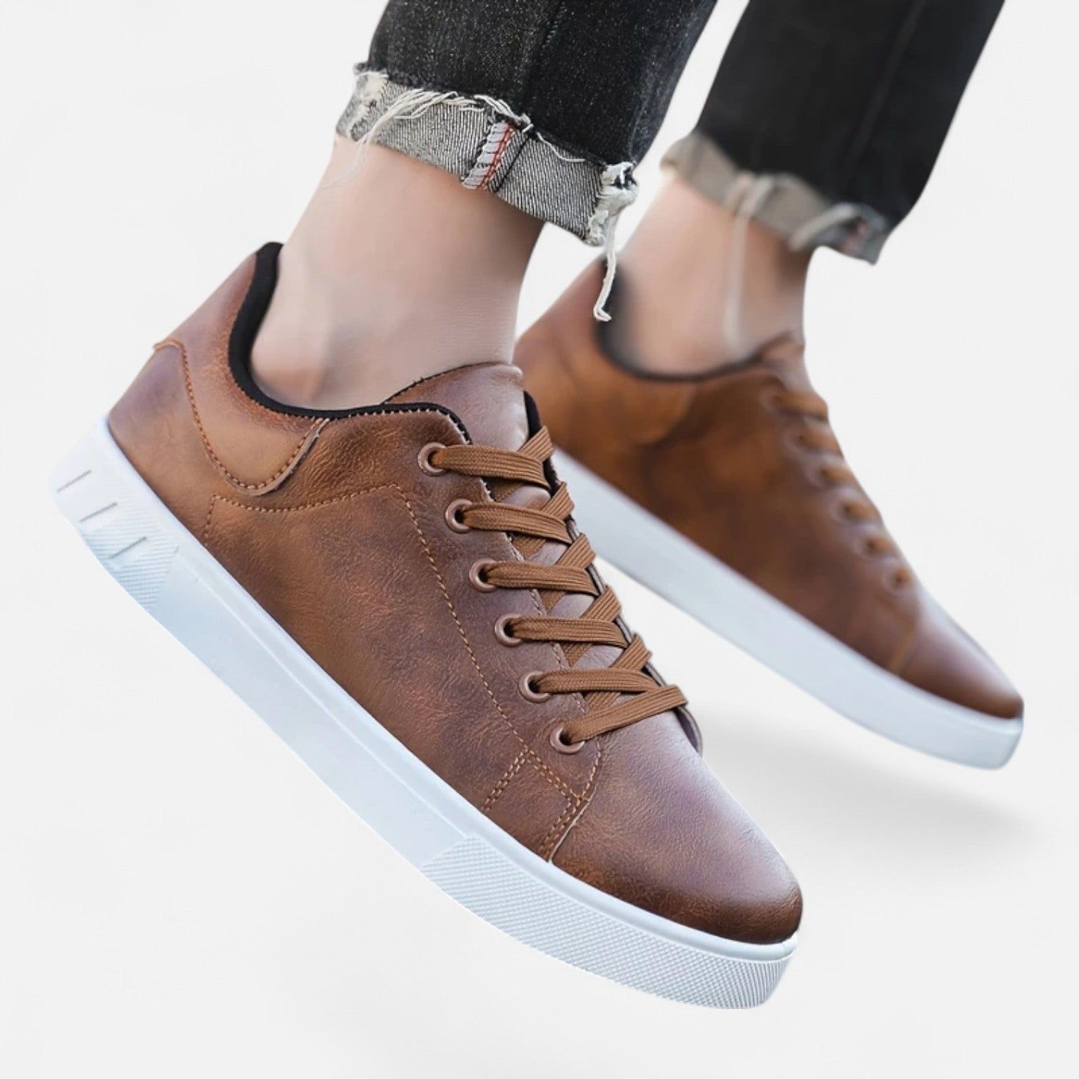 Heren Sneakers | Stijlvolle Business - Casual Look & Dagelijks Comfort - De Mode Outlet