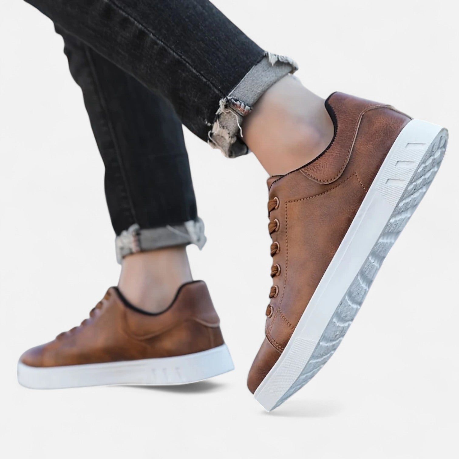 Heren Sneakers | Stijlvolle Business - Casual Look & Dagelijks Comfort - De Mode Outlet