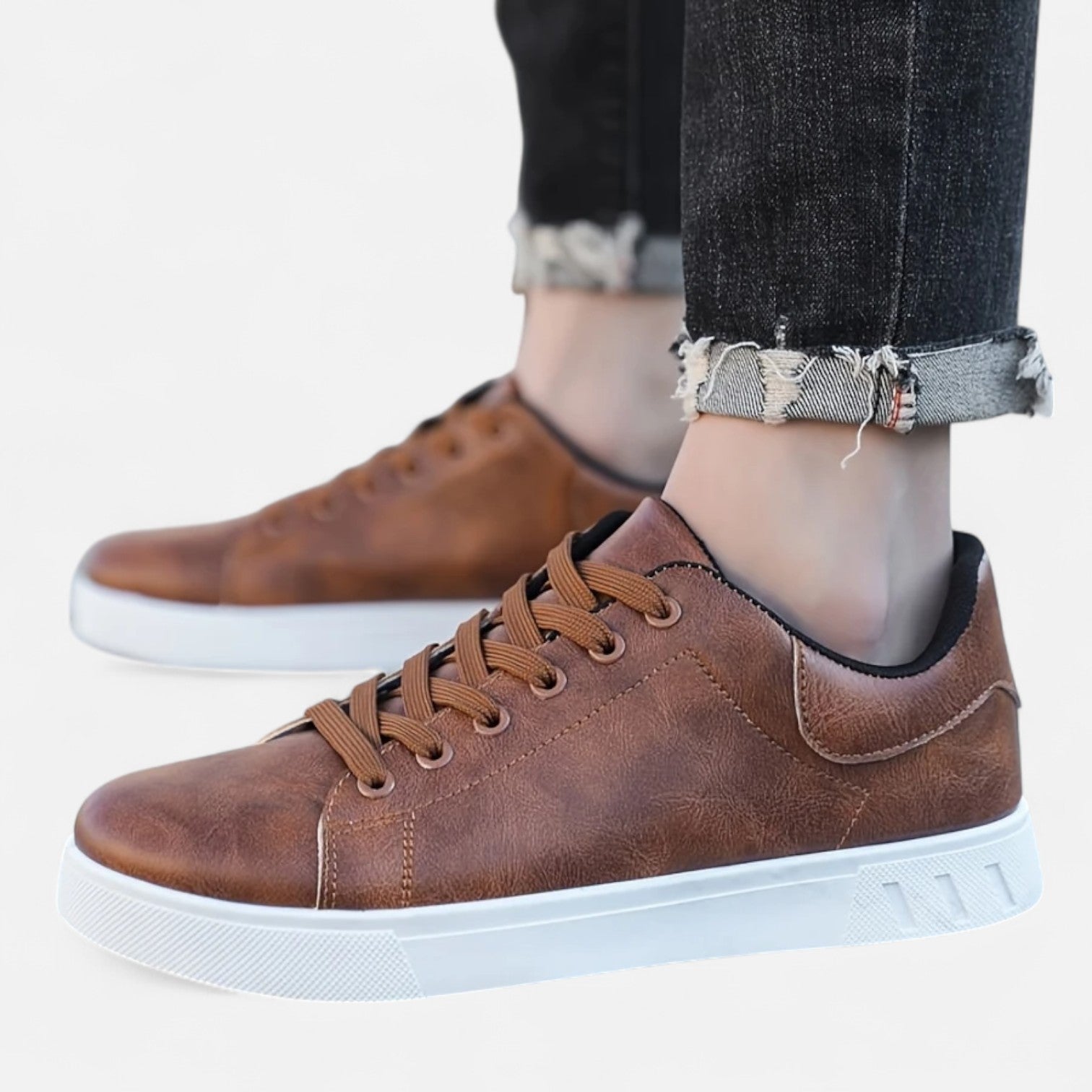 Heren Sneakers | Stijlvolle Business - Casual Look & Dagelijks Comfort - De Mode Outlet