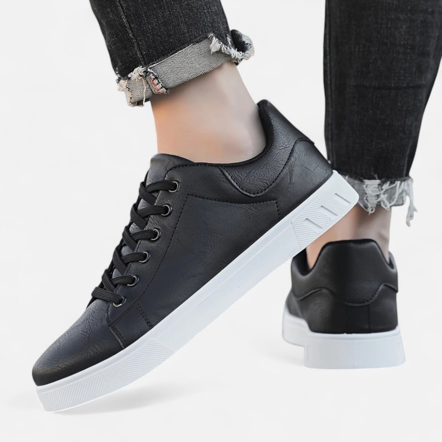 Heren Sneakers | Stijlvolle Business - Casual Look & Dagelijks Comfort - De Mode Outlet